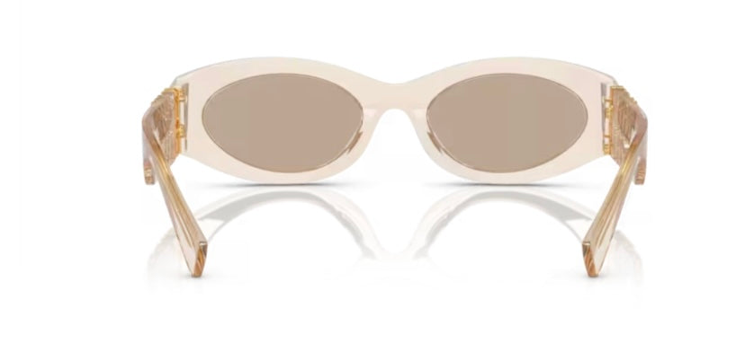 Miu Miu 0MU 11WS Sand Transparent Sunglasses