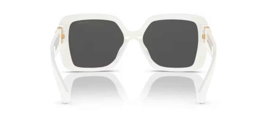 Miu Miu 0MU 10YS White Sunglasses