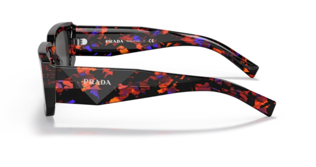 Prada 0PR 06YS Abstract Orange Sunglasses