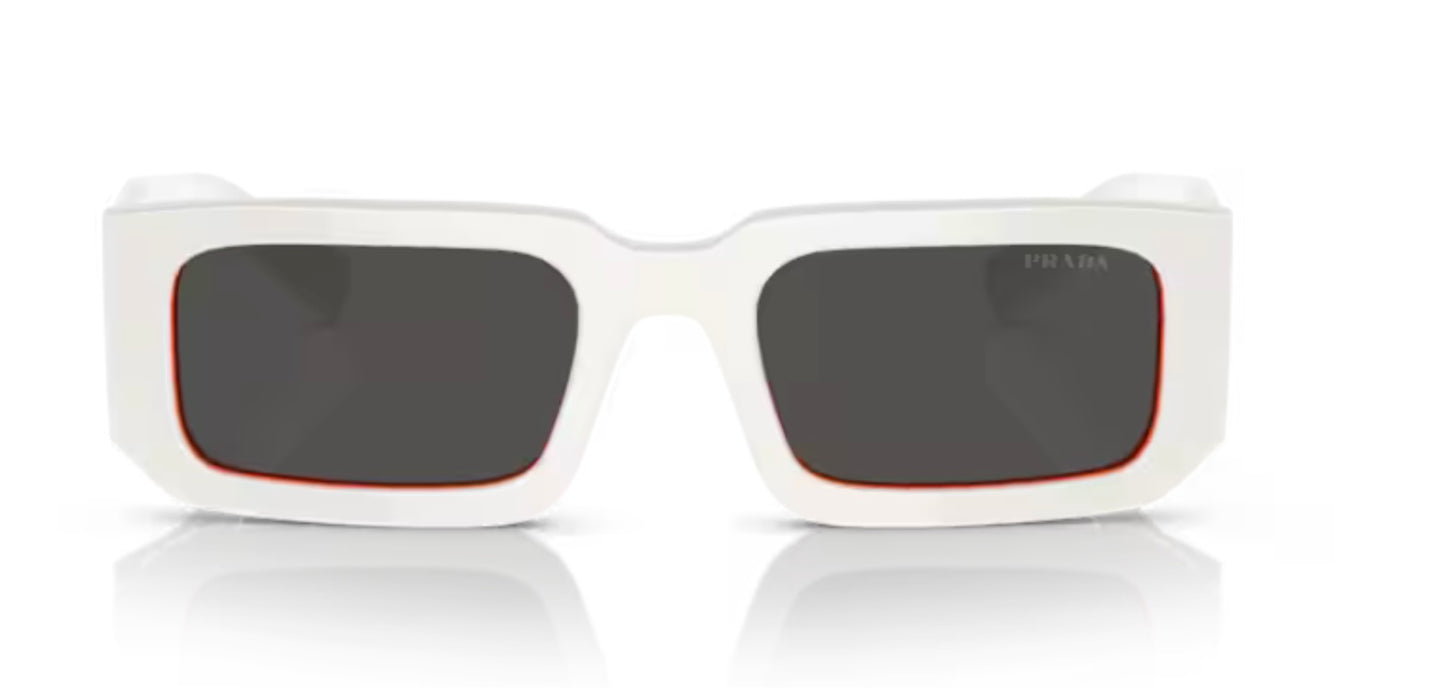 Prada 0PR 06YS Talc Orange Sunglasses