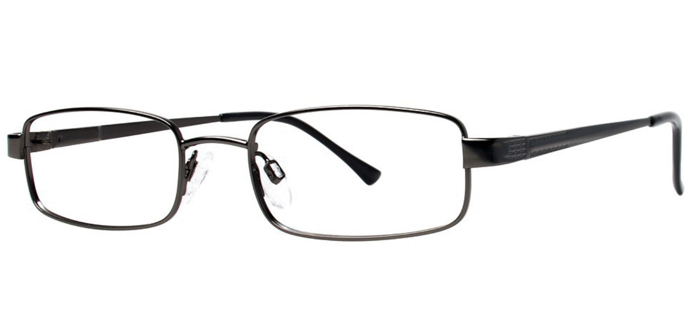 Eyeworkz Daniel Matte Gunmetal Eyeglasses