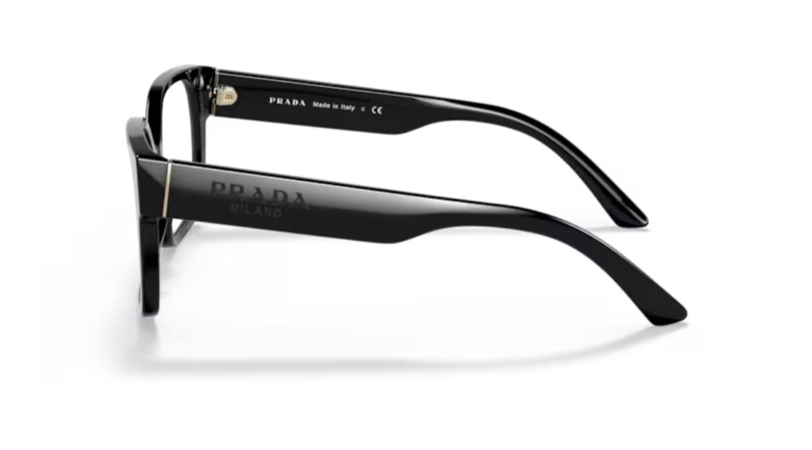 Prada 0PR 10WV 1AB101 Black Eyeglasses