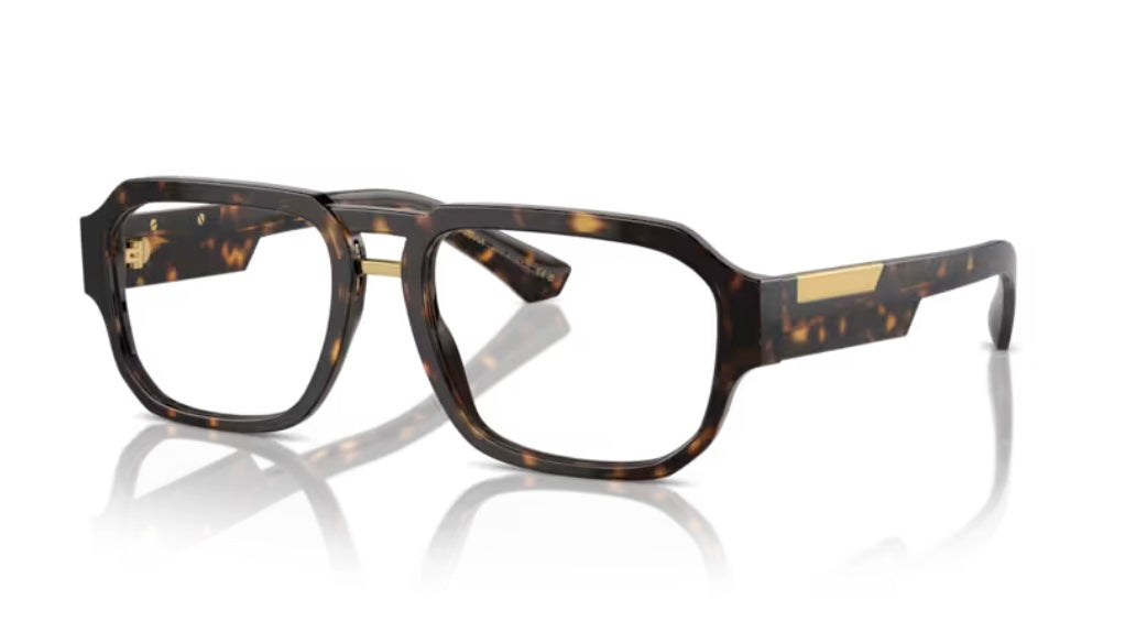 Dolce and Gabbana 0DG3389 502 Havana Eyeglasses