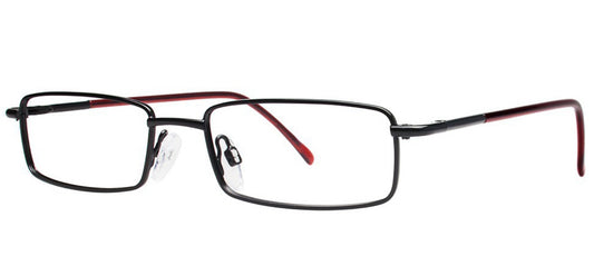 Eyeworkz Data Matte Black Burgundy  Eyeglasses