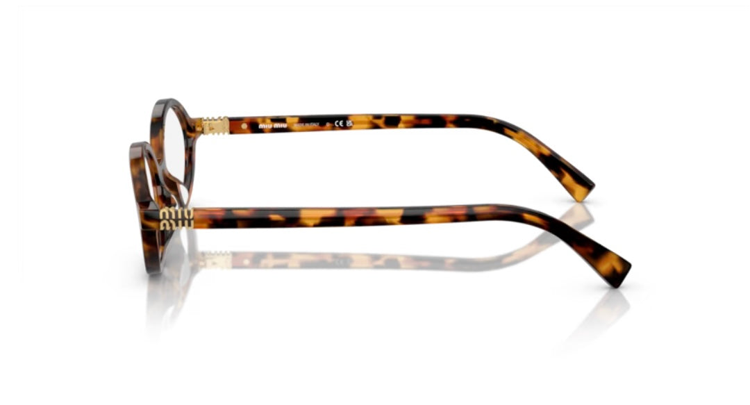 Miu Miu 0MU 01XV 19P101 Light Havana Eyeglasses