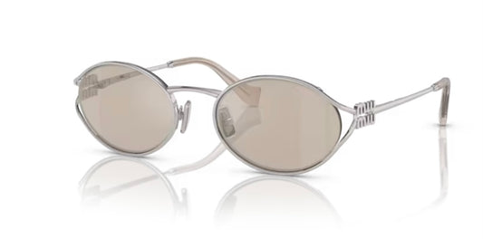 Miu Miu 0MU 52YS Silver Sunglasses