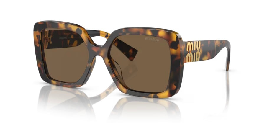 Miu Miu 0MU 10YS Honey Havana Sunglasses