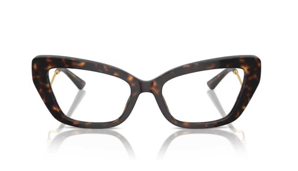 Dolce and Gabbana 0DG3391B 502 Havana Eyeglasses