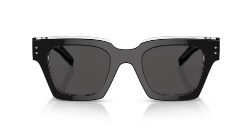 Dolce and Gabbana 0DG4413 Black Crystal Sunglasses