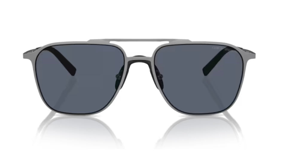 Giorgio Armani 0AR6110 Matte Gunmetal Sunglasses