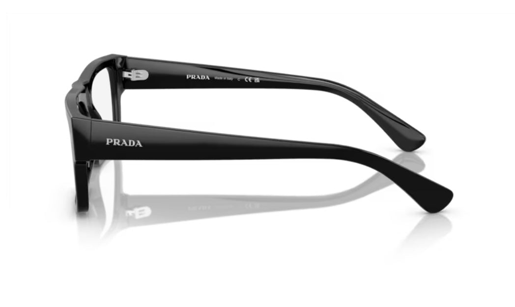 Prada 0PR A01VF 16K101 Black Eyeglasses