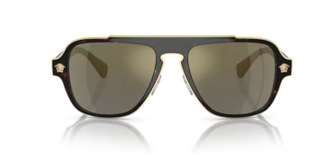 Versace 0VE2199 Havana Sunglasses