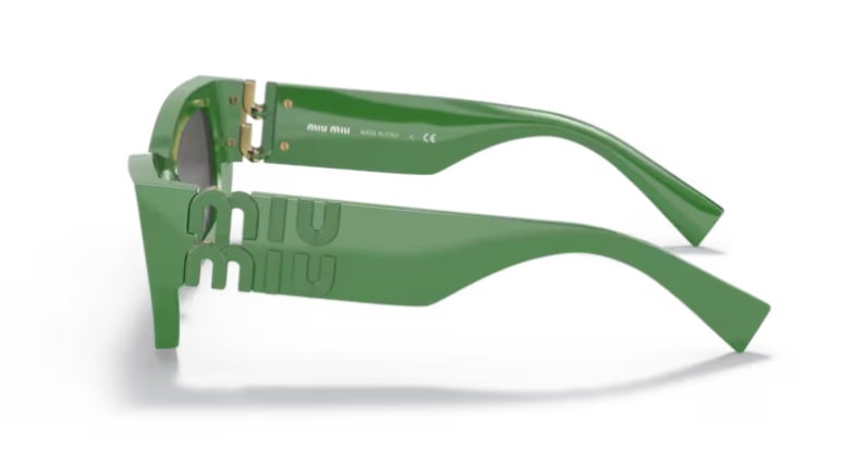 Miu Miu 0MU 09WS Green Sunglasses