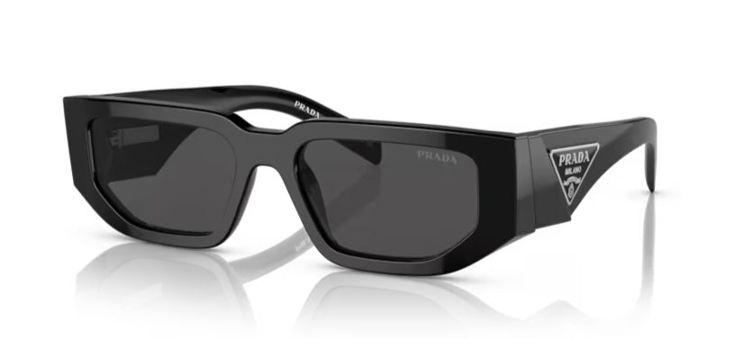 Prada 0PR 09ZSF Black Sunglasses