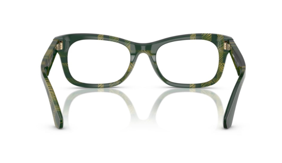 Burberry 0BE2422F Check Green Eyeglasses