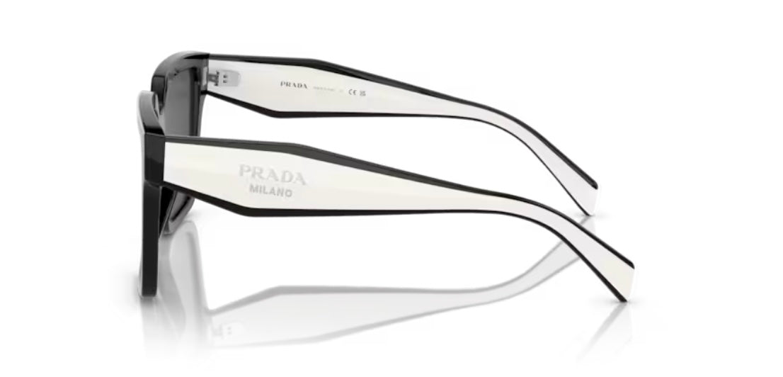 Prada 0PR 24ZS 1AB5S0 Black Sunglasses