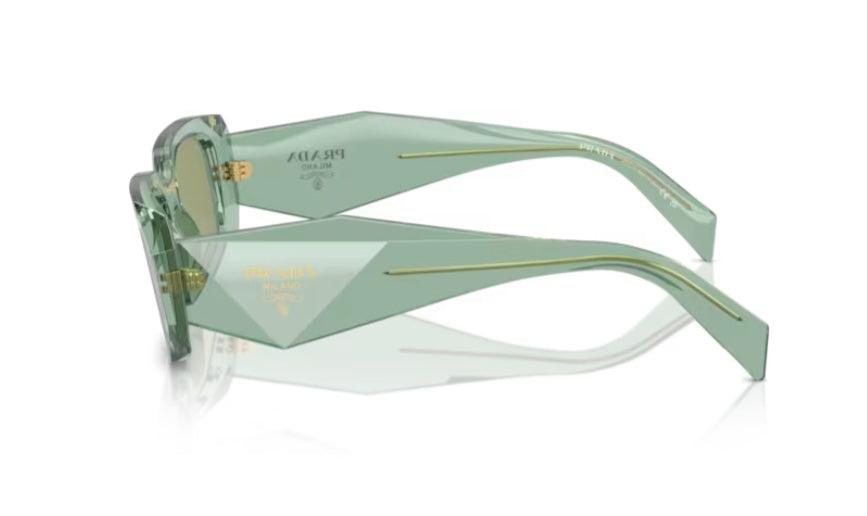 Prada 0PR 17WS Transparent Sage Sunglasses