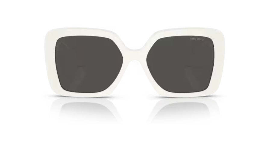 Miu Miu 0MU 10YS White Sunglasses