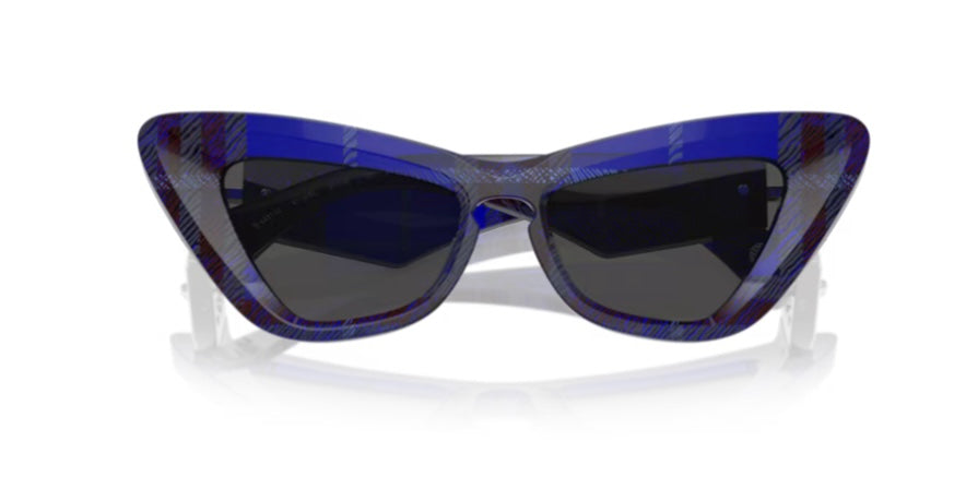 Burberry OBE4421U Check Blue Sunglasses