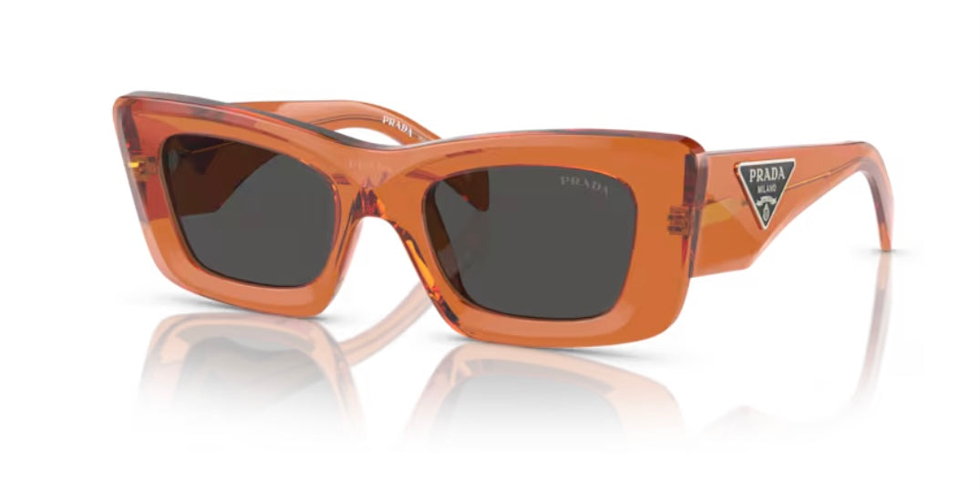 Prada 0PR 13ZS Crystal Orange Sunglasses