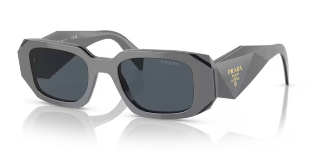 Prada 0PR 17WSF Marble Black Sunglasses