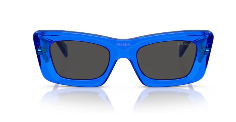 Prada 0PR 13ZS Crystal Electric Blue Sunglasses