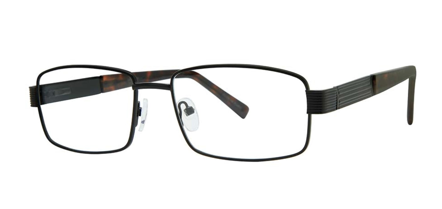 Eyeworkz Adjourn Matte Black/ Tortoise Eyeglasses