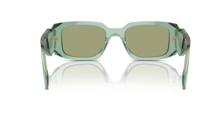 Prada 0PR 17WS Transparent Sage Sunglasses