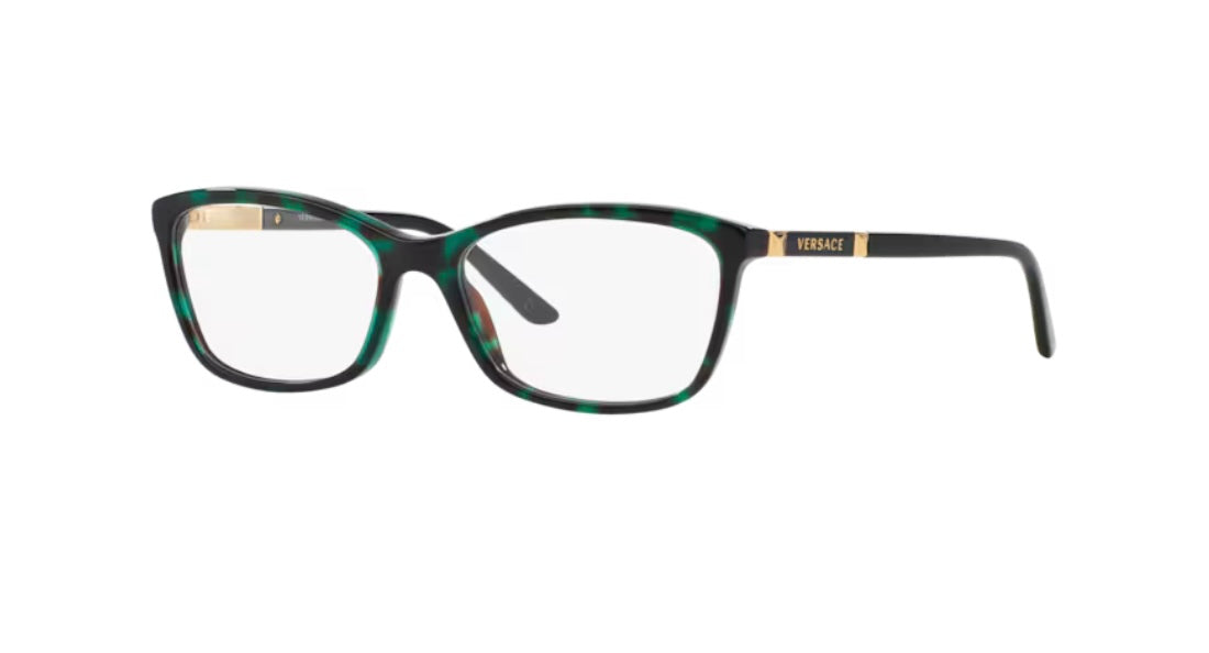 Versace 0VE3186 5076 Havana Eyeglasses