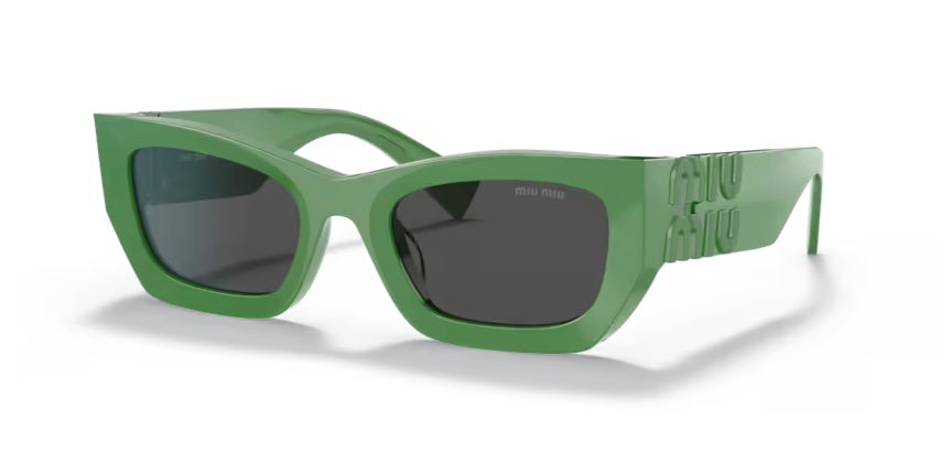 Miu Miu 0MU 09WS Green Sunglasses