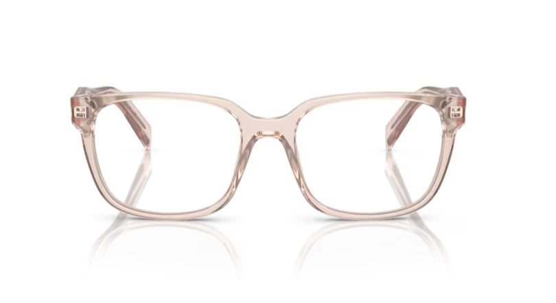 Prada 0PR 17ZV 15J101 Crystal Pink Eyeglasses