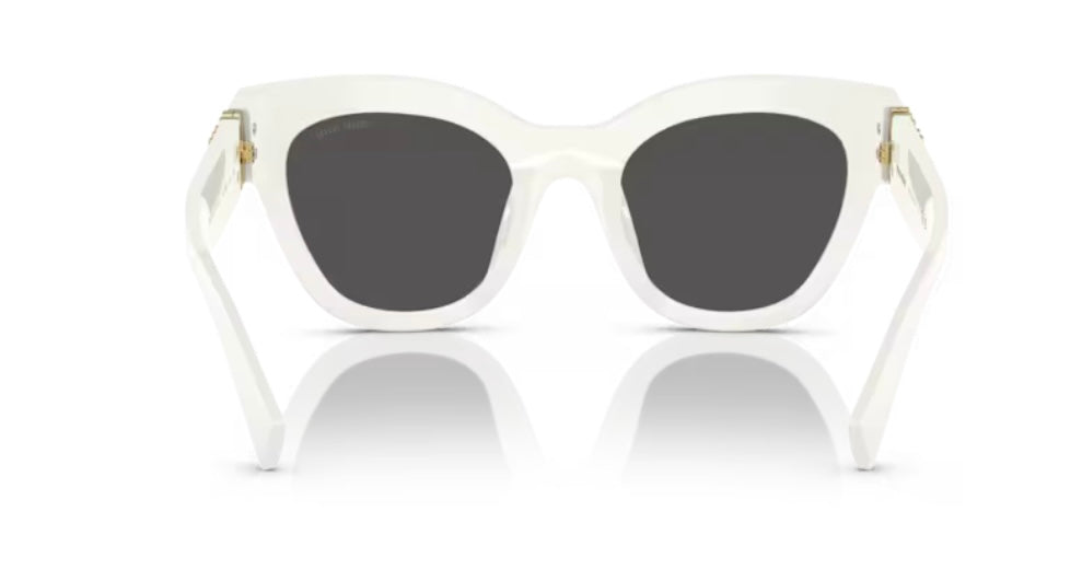 Miu Miu 0MU 01YS White Sunglasses