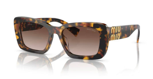 Miu Miu 0MU 07YS Honey Havana Sunglasses