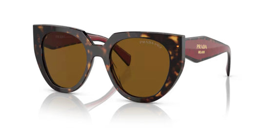 Prada 0PR 14WS Tortoise Polarized Sunglasses