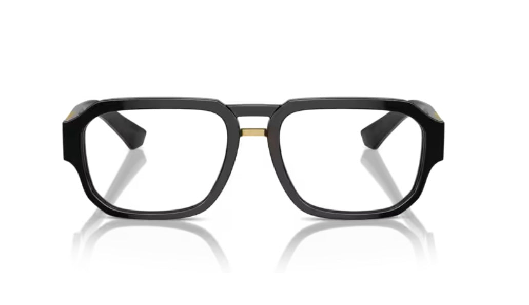 Dolce and Gabbana 0DG3389 501 Black Eyeglasses