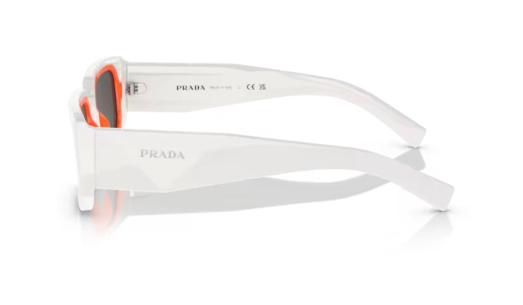 Prada 0PR 06YS Talc Orange Sunglasses