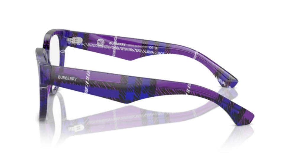 Burberry 0BE2410 Check Violet Eyeglasses