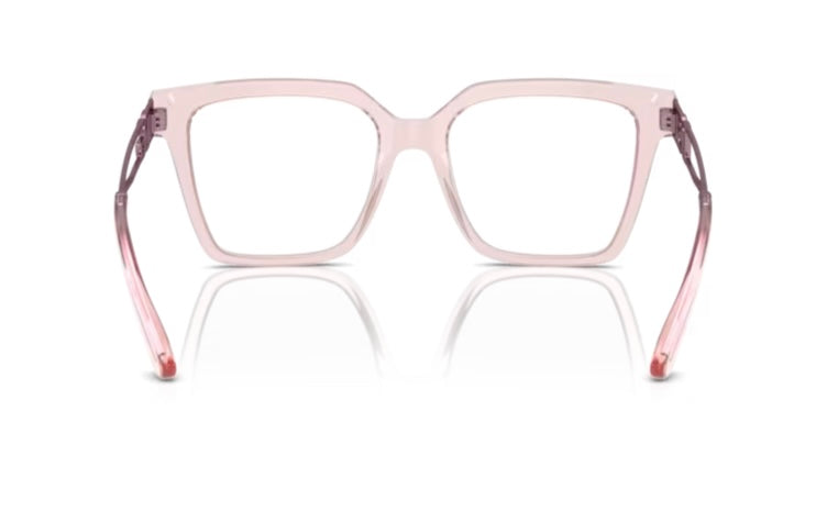 Dolce and Gabbana 0DG3376 3148 Transparent Rose Eyeglasses