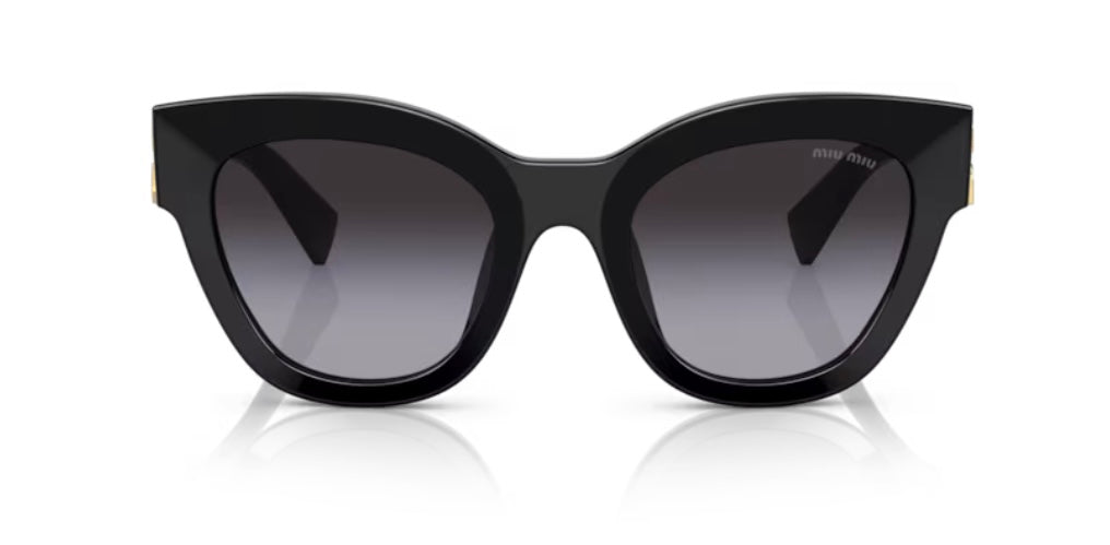 Miu Miu 0MU 01YS Black Sunglasses