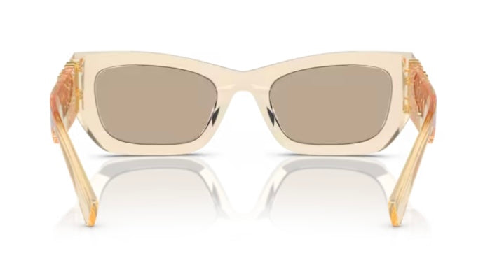 Miu Miu 0MU 09WS Sand Transparent Sunglasses