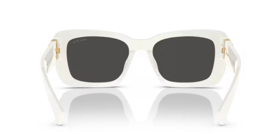 Miu Miu 0MU 07YS White Sunglasses