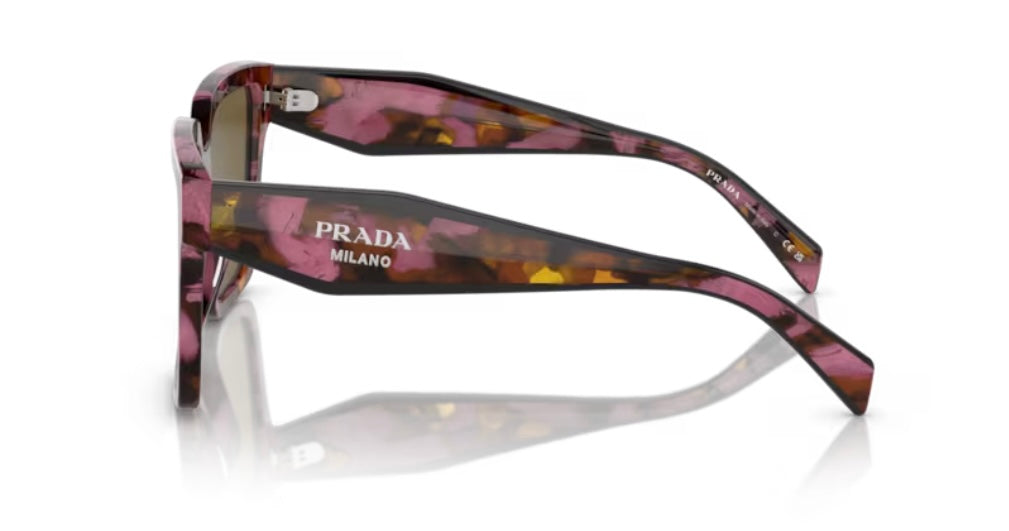 Prada 0PR 24ZS Tortoise Cognac Begonia Sunglasses