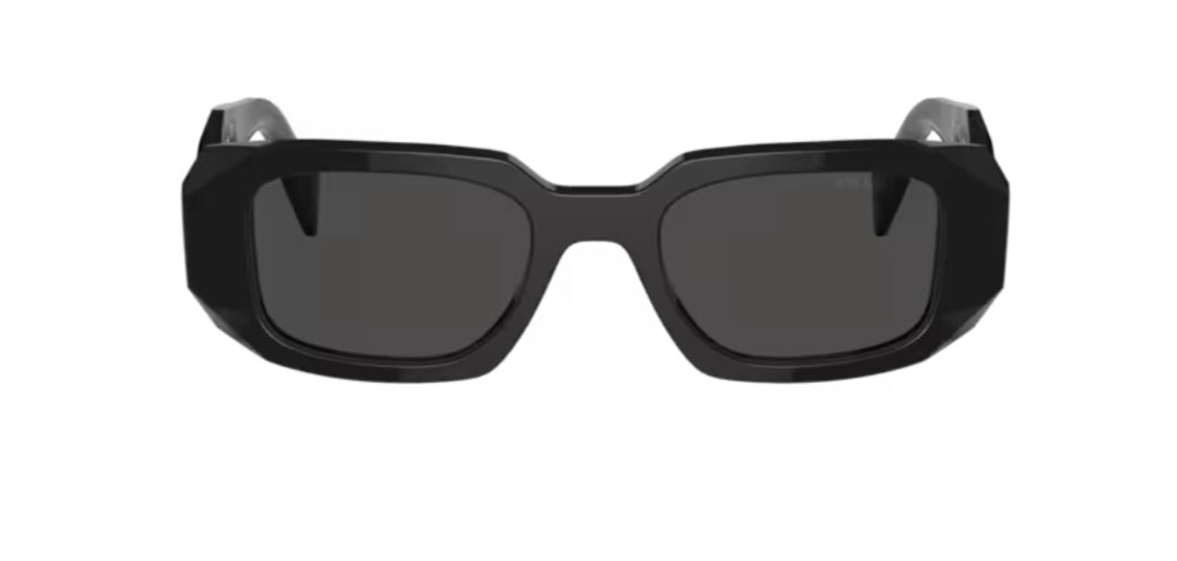 Prada 0PR 17WSF 1AB5SO Black Sunglasses