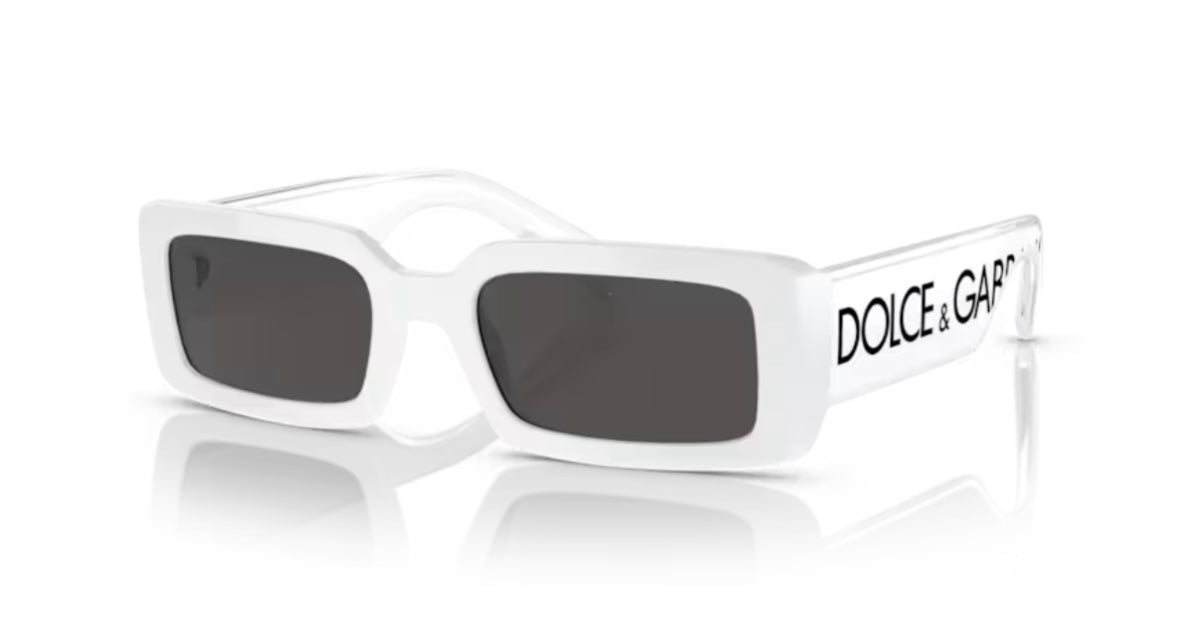 Dolce and Gabbana 0DG6187 White Sunglasses