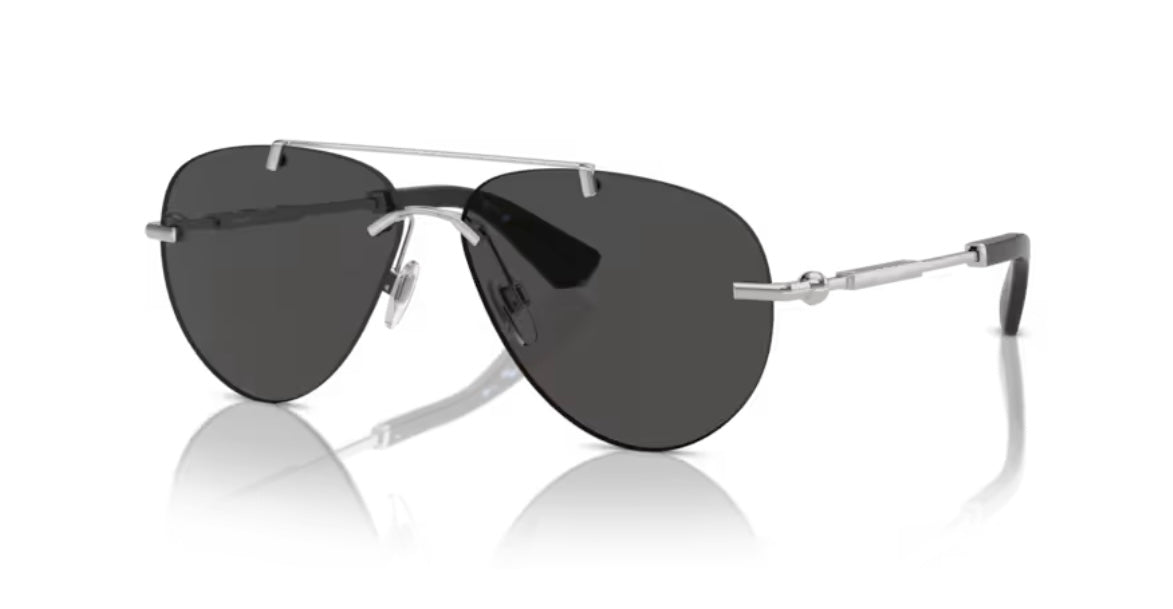 Burberry OBE3151 Silver Sunglasses