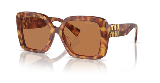 Miu Miu 0MU 10YS Light Havana Sunglasses