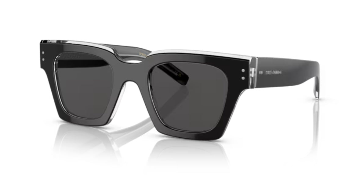 Dolce and Gabbana 0DG4413 Black Crystal Sunglasses