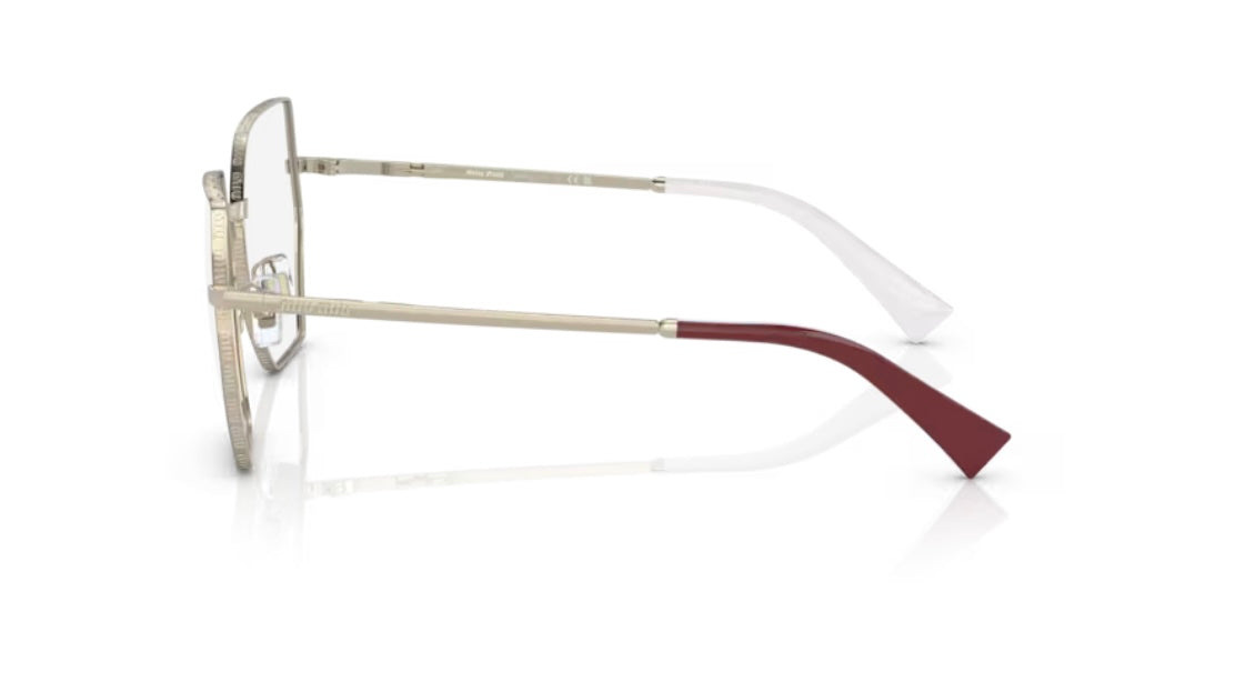 Miu Miu 0MU 50VV Bordeaux Eyeglasses