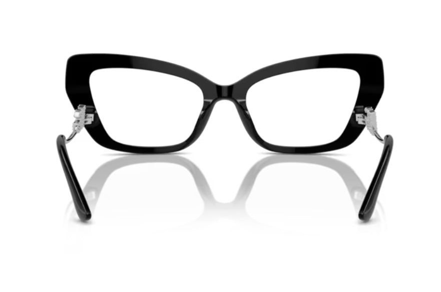 Dolce and Gabbana 0DG3391B 501 Black Eyeglasses