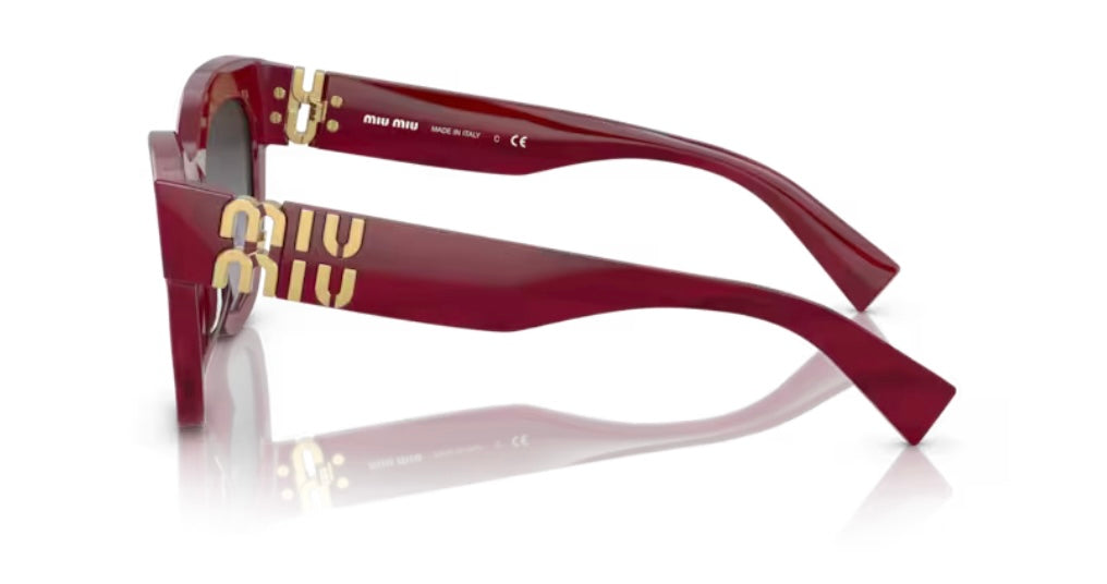 Miu Miu 0MU 01YS Bordeaux Sunglasses